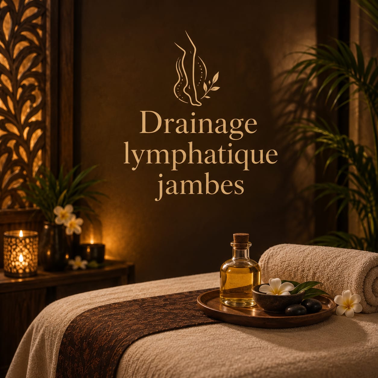 Drainage lymphatique jambes